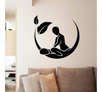 WYFCL Massage Salon Spa Wall Stickers Beauty Health Wall Decals Girl Room Decoration Bedroom Wall Art Mural Wallpaper Poster 42X40Cm