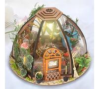 WYFCR DIY Doll House with Furniture and LED Light, Model kits for adults to build, different Scale Creative Mini Room Idea, INS style for gift, Holiday Birthday Gifts for Boys Girls