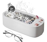 WYFCR Ultrasonic Cleaner,Ultrasonic Jewellry Cleaner Portable,Low Noise Ultrasonic Machine for Jewellry, Ring, Silver, Retainer, Eyeglass, Watches, Coins, 45KHz Ultrasound Cleaner Machine