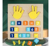 WYFCR Wooden Math Counting Toys for Kids,Toddler Number Addition Toys Educational Learning Game, Montessori Toys for Boys Girls 3 4 5 Year Old, Kids Educational Toys for Boys Girls