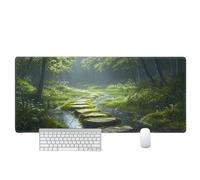 WYFHXL Non Slip Gaming Mouse Pad Anime 900x400mm with Stitched Edges MatNon-Slip Rubber Base Waterproof Surface Game Room Decoration for Teens（You can DIY any pattern）