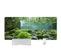 WYFHXL Non Slip Gaming Mouse Pad Anime 900x400mm with Stitched Edges MatNon-Slip Rubber Base Waterproof Surface Game Room Decoration for Teens（You can DIY any pattern）