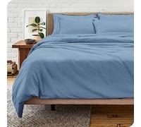 WYFKYMXX Waterproof Duvet Cover Washable and Reusable Breathable White Incontinence Duvet Protector Cover with Zipper Closure for Pets, Dog, Cat, Kids, Elder (Sky Blue,Single)
