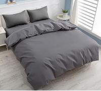 WYFKYMXX Waterproof Duvet Protector Single Size Washable Protector Cotton Soft & Breathable Zippered Incontinent Prevention Duvet for Woman,Elderly,Children,Pets. (Grey,King)