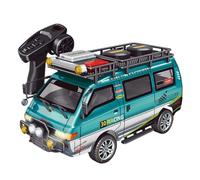 WYFTOY JXC5813A 1/24 2WD Remote Control Car, 2.4G Precise Control, Three Speed Settings, Realistic Car Lights, 50 M Long Range, Gift for Beginners & Experienced Drivers (RTR Version/Green)