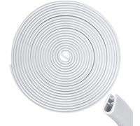 WYFZ 10M Car Door Protectors Edge Guards for Audi A6 Avant (Typ 4G/C7, BJ ab 10/2011) -, Trim No Glue Rubber U Shape Car Edge Protector Strip Door Edge Protector Edge Trim,White
