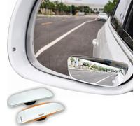 WYFZ 2 Pcs Car Blind Spot Mirror for Dodge Durango 2016-2025, Wide Angle Car Wing Mirror 360° Rotate Sway Adjustable HD Glass Convex Mirror Easy To Fit