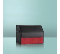 WYFZ Car Boot Organiser for VW ID.Buzz I 2022-2024 -, Storage Organiser Folding Box Car Storage Organiser Non-Slip Secure Travel Tote Is Car Accessories,Red-38 x 31 x 29 cm