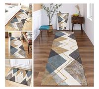 WYFZT Carpet Runner for Hallway Very Long Narrow Rug Runner for Hall Non- Slip Washable, Passage, Kitchen, Corridor, Bedroom, Living Room, Long Running Mat- Wide 60cm 70cm 80cm 100cm