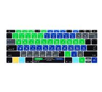 WYGCH Shortcuts Hotkey Silicone Keyboard Cover Protective Skin for MacBook Pro 13 inch 2017 and 2016 Release A1708 Without Touch Bar and 12 inch A1534,USA Version Serato DJ