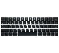 WYGCH USA Version Silicone Korean Language Keyboard Protector Cover for MacBook Pro 13 15 inch 2019 2018 2017 and 2016 with Touch Bar and Touch ID Model: A2159 A1989 A1706/A1990 A1707