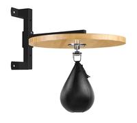 WYGVNR Hardwood Speed Bag Platform, Adjustable Speed Bag Mount Swivels for Boxing Training, Workout (Bamboo)