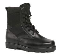 Wygwlg Mens Military Combat Black Army Patrol Work Hiking Boot Tactical Mountaineering Boots Security Jungle Recon Boot,Steel Toe Cap-41