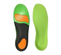 Wygwlg Orthopedic Insoles Shoe Insoles Flat Feet Orthotic Insoles for Flat Feet Arthritis Supination OverPronation And Pain Relieve Suitable For Walking, Standing All Day (Color : Orange, Size : M)