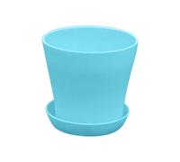 WYGWXTXVO Garden pots Modern Decorative Gardening Plant Containers Nordic Thickened Large Flower Self watering pot(Blue)