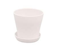 WYGWXTXVO Garden pots Modern Decorative Gardening Plant Containers Nordic Thickened Self watering pot(White)