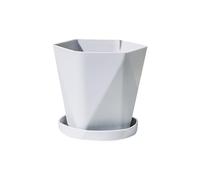 WYGWXTXVO Garden pots Nordic Thickened Large Flower Pot Seedlings Nursery Self watering pot(Gray)