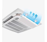 WYHBXD Adjustable Ac Air Deflector Suitable For Central Air Conditioner'S Square Outlets. Enhance Cooling And Heating Circulation (Color : 1pc, Size : 100x100cm/39x39in)