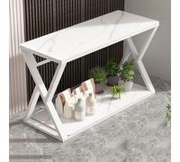 WYHBXD Fish Tank Stand, Large Aquarium, Heavy Duty Metal Cabinet Suitable for Turtle, Reptile Terrarium, 500LBS Capacity(White,60x50x71cm/24x20x28)