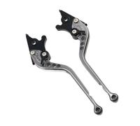 WYHJIUY Motorcycle Accessories Adjustable Brake Clutch Levers Handlebar for GSX400X for Impulse 1994-1996 Hydraulic Brake(Gray 177mm)