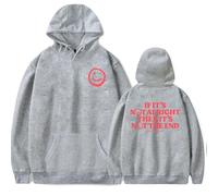 WYHMCNHM Andy Grammer Its Not The End Hoodie Merch Women Men Long sleeve Fashion Casual Hooded Sweatshirts (Grey,XXL)