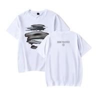 WYHMCNHM Don Toliver Merch HARDSTONE Psycho Promise Land T-Shirts Merch Women Clothes Trend Casual Short Sleeve Top (White,M)