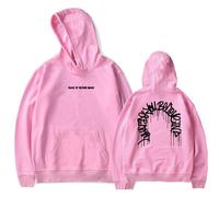 WYHMCNHM Rag'n'Bone Man Merch What Do You Believe Hoodie Women Men Long sleeve Fashion Casual Hooded Sweatshirts (Pink,S)