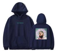WYHMCNHM Rag'n'Bone Man Merch What Do You Believe In Album Hoodie Women Men Long sleeve Fashion Casual Hooded Sweatshirts (Navy,4XL)