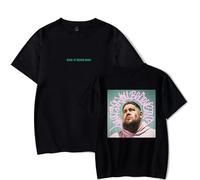 WYHMCNHM Rag'n'Bone Man Merch What Do You Believe in Album T-Shirts Unisex Trend Casual Short Sleeve Top (Black,XS)
