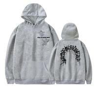 WYHMCNHM Rag'n'Bone Man Merch What Do You Believe In Believe Hoodie Women Men Long sleeve Fashion Casual Hooded Sweatshirts (Grey,L)