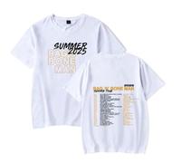 WYHMCNHM Rag'n'Bone Man T-Shirts Summer Tour 2025 Merch Unisex Trend Casual Short Sleeve Top (White,M)