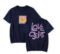 WYHMCNHM Still Woozy Loveseat Tour T-Shirts Merch Women Men Clothes Trend Casual Short Sleeve Top (Navy,XXL)