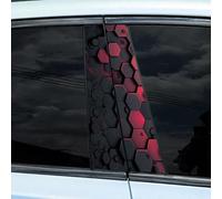 WYHSFSS Custom Fit Car B Pillar Stickers for To-yota RAV4 2020-2024, 3D Cube Design Waterproof Vinyl Decals Car exterior trim sticker,G-normal