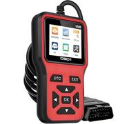 WYHXY OBD2 Scanner Diagnostic Tool for VW Tiguan 2010-2016-pr, OBD2 Car Diagnostic Scanner with Live Data V500 Check Engine Light Code Reader,Red