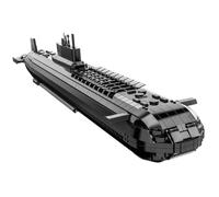 Wyiauy 941 Nuclear Submarine Military Series Battleship Building Kit, 4474 Pieces - The World's Largest Nuclear Submarine, Toy Gift Ship Building Block Set for Adult Collection