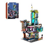 Wyiauy Cyberpunk Repair City Building-Bricks Set,Future City Modular Buildings Set Display Idea for Adults and Sci-fi Lovers,Creative Gift for for Adults and Teen 2098pcs