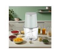 WYJRO Electric Food Chopper, Cordless Food Processor, 600ML Big Capacity Glass Bowl, for Restaurants, Kitchens, Outdoor Camping, for Fruits, Vegetables, Meat And Making Salad,Green