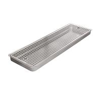 WYJRO Stainless Steel Drip Tray,Drip Tray,Kegerator Beer Drip Trays,Rectangular Stainless Steel Beer Surface Mount Drip Tray,No Drain,for Home Bar Mini Fridge without Drain,60CM