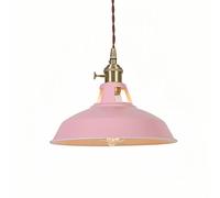 WYJYANC American Style Modern Pendant Light, Nordic Personality Color 1-head Chandelier, Simple Dining Table Bar Hanging Lamp, Cafe Bedroom Decoration Lighting Fixtures, For Kitchen Island Living Room