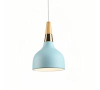 WYJYANC Nordic Style Pendant Light, Modern Living Room Hanging Lamps, Creative Colorful Macarons Lampshade, Simple Restaurant Ceiling Lighting Fixture, for Kitchen Island, Dining Table, Bar, E26