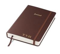 Wykeham's Executive 2026 Undated Daily Journal Planner - UK Format - Personalisation Available (Personalised Conker, A5 - Undated)