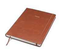 Wykeham's Executive Notebook - A4 - Personalisation Available (Chestnut - Lined)