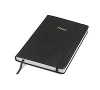Wykeham's Executive Notebook - A5 - Personalisation Available (Black - Lined)