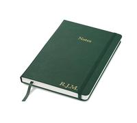Wykeham's Executive Notebook - A5 - Personalisation Available (Personalised Racing Green - Lined)