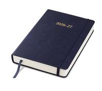 Wykeham's Mid-Year Executive Journal - July 2026 to June 2027-2026-27 Day Per Page Diary and Planner - Personalisation Available (Royal Blue, A5)