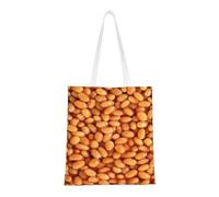 Wykjtwo Baked Beans,Tote Bag Canvas Bag Shopping Handbag Grocery Bags, Multipurpose Canvas Shoulder Bags