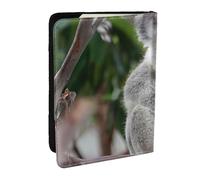 Wykjtwo Cute Koala, Passport Holder PU Leather Travel Wallet Passport Case Passport Covers 6.5 in