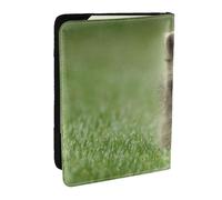 Wykjtwo Cute Raccoon Fashion Printed, Passport Holder PU Leather Travel Wallet Passport Case Passport Covers 6.5 in