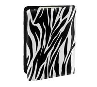 Wykjtwo Zebra Print Print, Passport Holder PU Leather Travel Wallet Passport Case Passport Covers 6.5 in