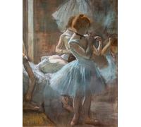 WYKUJMYTO Classic Canvas Picture Printing Canvas Art Wall Art Picture Dancers by Edgar Degas Artwork on Wall for Office Decor 60x90cm